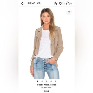 Brand New, in original packaging                         BLANK NYC Suede Jacket